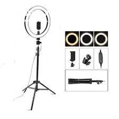  4 رينج لايت 10 انش ثلاثة الوان ring light color 10inch