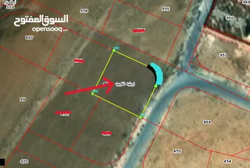  1 ارض من اراضي ارينبه الغربية جنوب عمان للبيع واجهه على شارع معبدمنطقة سكنية واصل كل الخدمات بسعر مغري