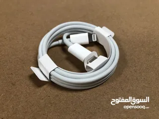  1 كيبل ايفون 14 برو ماكس اصلي 100/100