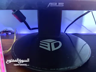  1 شاشة Asus 144fps شغالة 100٪