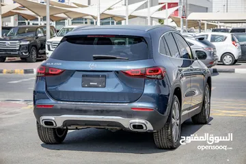  4 MERCEDES GLA250 MODEL 2021