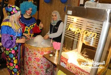  22 تأجير عربايات البوب كورن