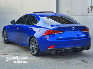  2 LEXUS IS300 2017 F-SPORT FULL OPTION US SPEC