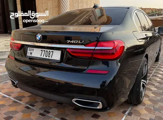  3 BMW 740Li 2016 clean Condition GCC