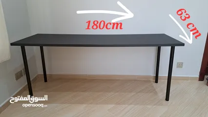  1 Black table. Never used