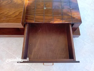  5 طاولة للصالون او للقعدة بالبيت (خشب بلوط او زان )