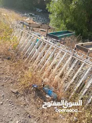  6 دربزين نوعين في نوع الحبه   وفي نوع الحبه   حديد ثقيل ونظيف