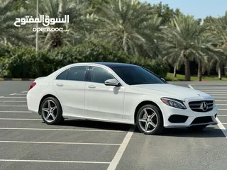  20 The most economical car from the German Mercedes C300 family, model 2016, AMG 63, with panorama,