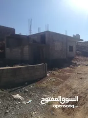  3 بيت قيد الانشاء للبيع المنشية / ابوحمور