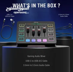  4 Audio Mixer - FIFINE Gaming