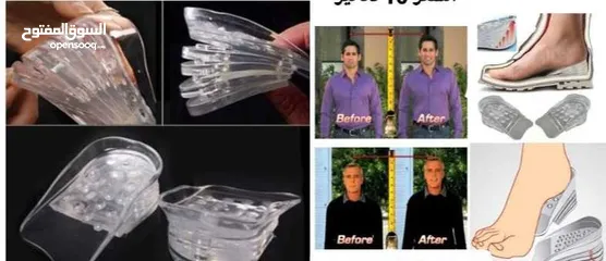  7 ضبان 5 سم  الطول من السليكون 5 سم مصنوع من الجل المرن بارتفاع يصل إلى 5 سم