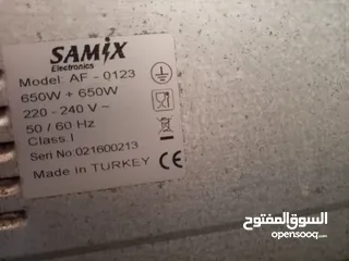  3 فرن كهربا لون اسود عدد واحد