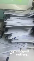  4 (حوالي 60 كيلو) كتب نوادر + كتب قديمة + ورق مطبوع + ورق دفاتر – للبيع بالكيلو فقط