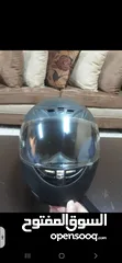  4 خوذة راس كاملة مسكره 
لون اسود