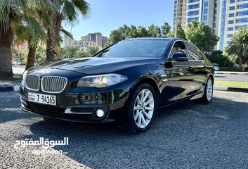  9 ‏BMW 520 I 2015 العداد 215 السعر 3250