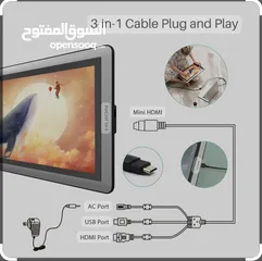  4 PEN TAPLET &DRAWING TABLET  HUION GT156 تابلت للرسم والكتابة
