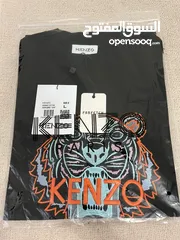  4 High Quality Kenzo Men's Shirt Black - XL