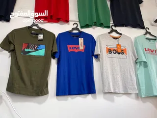  10 تيشرتات وبنطلونات ماركات بالجمله مع توصيل