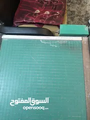  2 مقص ورق وكرتون يدوي يستعمل للتجليد الكتب