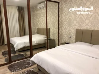  7 شقة مفروشة جديده بلكامل في عبدون الشمالي بجانب الموسيقار