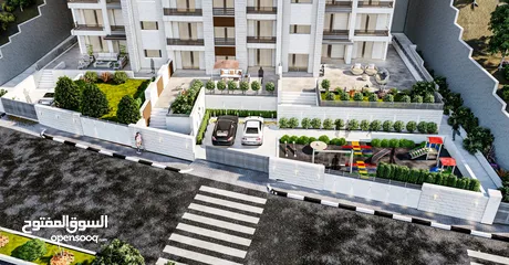  5 شقة مع حديقة و مدخل خاص و مصف سيارة خاص للبيع في عين مصباح مقابل جامعة القدس المفتوحة\كلية مسقط