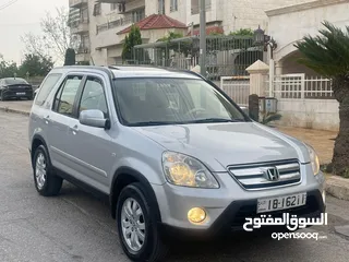  1 هوندا CRV موديل 2006 فحص كامل فل كامل مع فتحه اعلا تصنيف