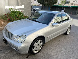  3 مرسيدس C32 AMG غير مجمرك اعفاء طلابي ودبلوماسي فقط