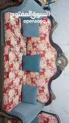  2 طقم كنب زان محفر