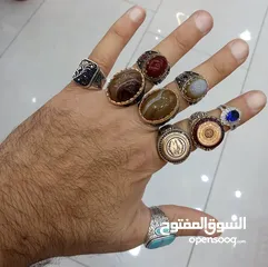  15 خواتم فضه عيار 925