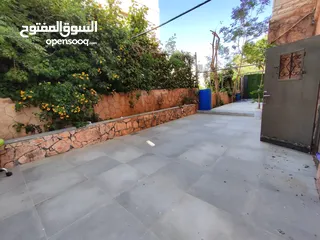  3 شقة مفروشة مدخل خاص  مع حديقة للايجار في بيتونيا