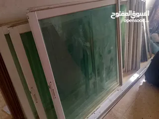  6 3 شبابيك بحال الوكاله مع سكك ومنخل