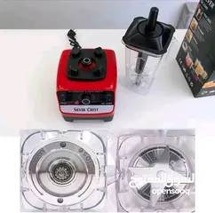  9 خلاط صناعي SILVER CREST سلفر كريست 4500 واط 15 سرعه يطحن الزجاج و الثلج Mixer خفاق 2 لتر ضد الكسر