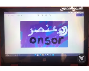  3 فرررصة للبيع بشكل عاجل بوكليت لابتوب ماركة عنصر استعمال شهرين