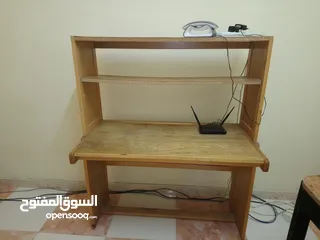  2 WOODEN TV STAND