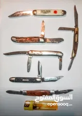  13 قطع أمريكية اصلية (نوادر). للرحلات والتخييم .