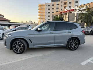  19 BMW x3 30e ترخيص 2022 ترخيص  محرك 2000 هايبرد plug in/يقطع على الشحنه 30 كيلو متر  293 حصان