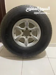  2 1pc Spare Rim with 900-16 tire