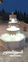  6 نوافير وشلالات وبابكيو احواض زريعه جميع انواع الحجر البناء والديكورات عروض دائما ان شاءالله