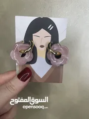  10 حلوق اذن مطلي