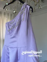  2 فستان موف جديد استعمال 4 ساعات فقط