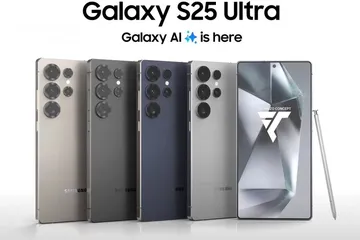 4 جلاكسي S25 Ultra جديد كفالة الوكيل الرسمي جميع الالوان افضل سعر بالمملكة يوجد خدمة توصيل
