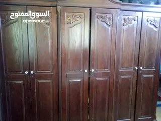  9 غرفه نوم خشب زان نوعيه فاخره للبيع اقرا الوصف لو سمحت