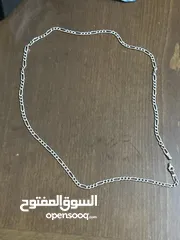  1 سنسال فضه اصلي عريض