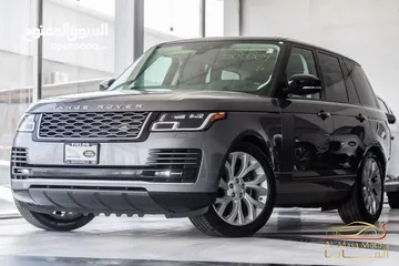  1 Range Rover Vogue Hse 2020 Plug in hybrid   السيارة بحالة الوكالة و قطعت مسافة 50,000 ميل فقط