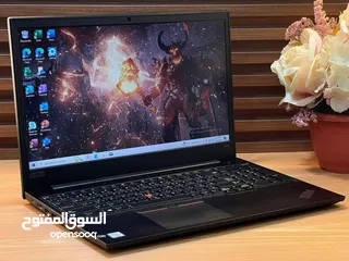  2 LENOVO THINKPAD Core i5-8th شاشة 15.5 بحالة الجديد تماما امريكي اقوى الفئات مخصص للبرامج الهندسية