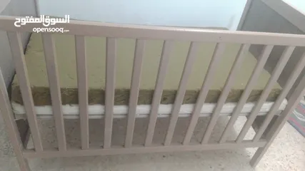  2 تخت بيبي من ايكيا
