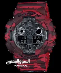  3 للبيع: ساعة كاسيو G-Shock GA-100 أصلية (مستعملة بحالة ممتازة)