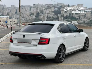  4 سكودا بنزين VRS..اتماتيك .فل عدا فتحه.فحص نخب .245حصان .رام لله او الخليل .موديل 2019