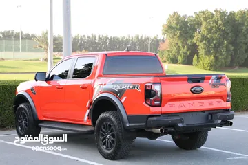  3 فورد رينجر رابتر خليجي 2023 (تحت الضمان) صبغ وكالة  FORD RANGER RAPTOR GCC 2023 (under warranty)