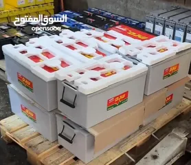  5 بطاريات سيارات مستوردة مستعملة للبيع